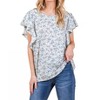 Women's Ruffle Top - BOMBOM - 2 of 4