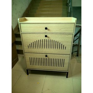 Shoe Cabinet with 2 Doors and 1 Drawer - 1 of 1