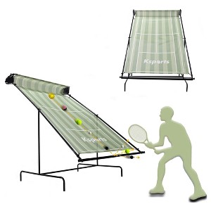 Ksports Racquet Sports Tennis Rebounder for Indoor/Outdoor Use for Tennis, Pickleball, Padel, Squash, Racquetball & Table Tennis with Carry Bag, - 1 of 4