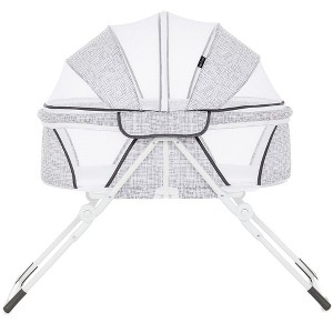 Dream On Me Karley Plus Portable Bassinet With Removable Canopy And Folding Legs - 1 of 4