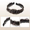 Unique Bargains Women's Synthetic Hair Braided Headband Hair Hoop 1.89" Wide - 4 of 4