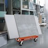 GypTool Heavy Duty Drywall Sheet Cart & Panel Dolly with 4 Swivel Wheels - Orange - 3 of 4