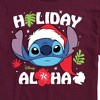 Men's - Lilo and Stitch - Holiday Aloha Short Sleeve Graphic T-Shirt - 2 of 4
