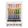 Hooure 24-Inch Beverage Refrigerator - 190 Can Under Counter/Freestanding Cooler with Reversible Door - 2 of 4
