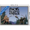 Trends International Star Wars: The Battle For Endor - 40th Key Art Framed Wall Poster Prints - 3 of 4