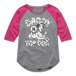 Girls' - 101 Dalmatians - Daddy Is Top Dog - 1 of 3