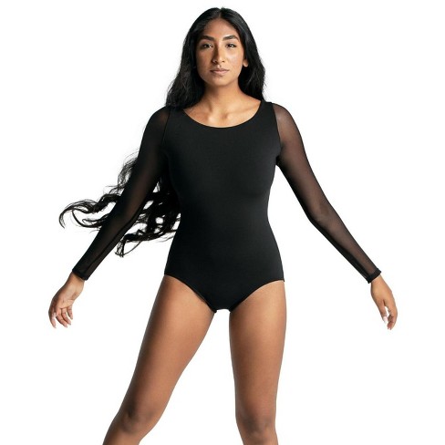 Capezio Black Team Basics Short Sleeve Leotard - Girls Small : Target