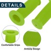Unique Bargains Bike Handlebar Grips Covers 3.35" Green 1 Pair - 4 of 4