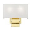 Livex Lighting Pierson 2 - Light Wall Light in  Polished Brass - 4 of 4