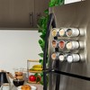 Juvale 20-Pack Magnetic Spice Containers, Spice Tins with Clear Sift and Pour Lids, Seasoning Organizers, Metal Storage Jars with 94 Labels, 3.4 Oz - 2 of 4
