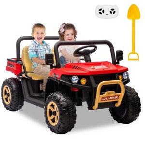 2 Seater Ride On UTV for Kids, 24v Ride On Toys with 2.4G Remote Control, EVA Tires, 4x35W Motor Battery Powered Electric Vehicle - 1 of 4