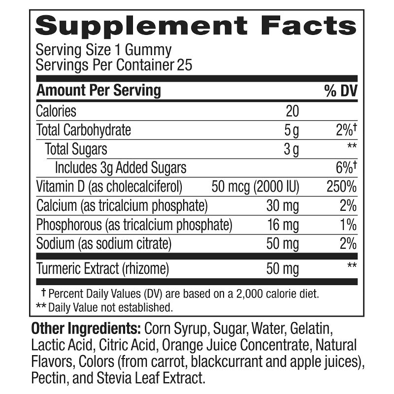OLLY Post-Game Recover Gluten Free Gummies with Vitamin D, Turmeric &#38; Electrolyte Dietary Supplements - Pineapple Flavor - 25ct, 5 of 8