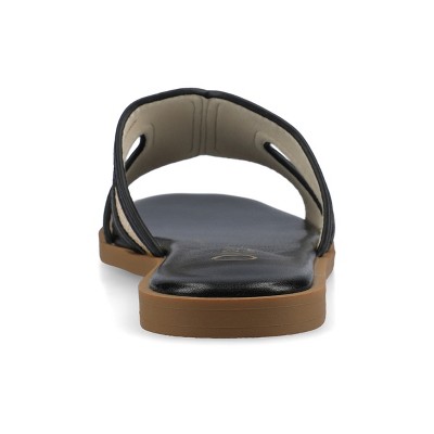 Journee Women's Primah Medium and Wide Width Flat Sandals - image 3