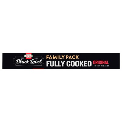 Hormel Black Label Fully Cooked Bacon Family Pack - 6.3oz