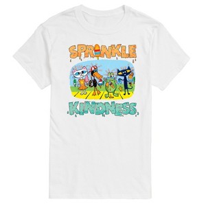 Men's - Pete the Cat - Sprinkle Kindness Short Sleeve Graphic T-Shirt - 1 of 4