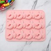 Unique Bargains Chocolate Mould 12-Cavity Banana Bunch Candy Mould Hand Wash 7.01"x5.63"x0.63" 1 Pc - 2 of 4