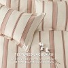 Cotton Duvet Cover Boho Textured Embroidery Jacquard Duvet Cover Set Soft and Breathable Bedding Set for All Seasons - 2 of 4