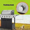 NicBex 4-Burner propane Gas BBQ Grill,46500BTU Output Outdoor Grill with SideBurner&Foldable Side Table,Enameled Cast Iron Cooking Grids - 3 of 4