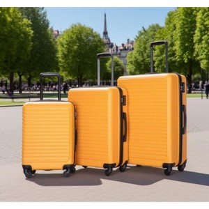 KTMBDW Luggage Sets 3 Piece (20", 24", 28"), ABS Lightweight Suitcase With Wheels and 2 Hooks, Spinner Wheels, TSA Lock - 1 of 4