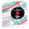 Big Dot of Happiness 50's Sock Hop - 1950s Rock N Roll Party Thank You Cards (8 count) - 2 of 4