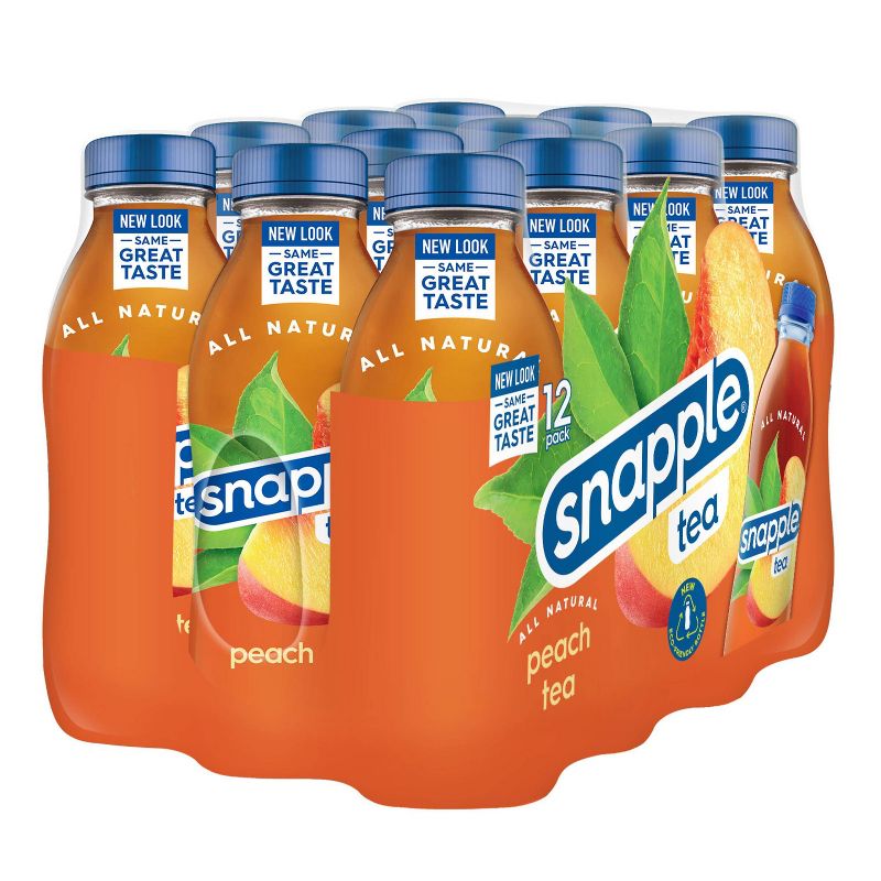 Snapple Peach Tea - 12pk/16 fl oz Bottles, 5 of 9