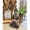 Essential Decor & Beyond Thai Buddha Resin Planter Stand for Indoor and Outdoor Use - 3 of 4