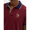 U.S. Polo Assn. Men's Slim Fit Multicolor Interlock Polo Shirt with Big Pony - 3 of 3
