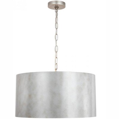 Elegant Lighting Miro 3 light Vintage silver pendant