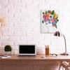 Stupell Industries Female Portrait Summer Flowers Canvas Art, 24" x 30" - 3 of 4