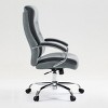 Comfortable High Back Executive Office Chair, Modern 360° Swivel Task Chair for Work or Study – The Pop Home - 3 of 4