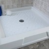 XL Non-Slip Square Shower Mat with Center Drain Hole - Slipx Solutions - 2 of 4