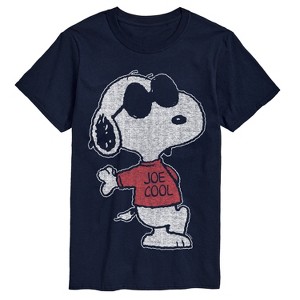 Men's - Peanuts - Joe Cool Short Sleeve Graphic T-Shirt - 1 of 4