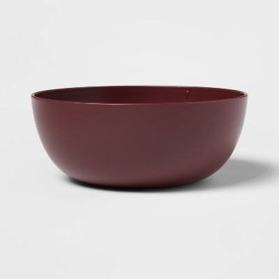 Target Home Porcelain CARMINE BLOSSOM Soup Bowl 6" Red Floral 1 ea 3 available 