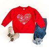The Juniper Shop Heart Of Hearts Toddler Graphic Sweatshirt - 2 of 2