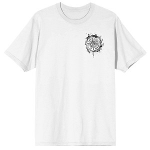 League Of Legends Arcane Ekko Adult White Crew Neck Short Sleeve T-shirt - 1 of 4