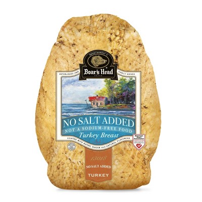 Boar’s Head No Salt Added Turkey  - 3lbs - priced per lb