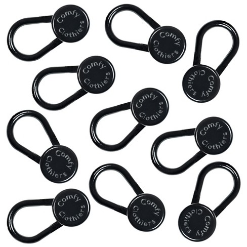 Comfy Clothiers Pants Button Extenders Waist Extenders For Men & Women's  Slacks, Pants, Shorts And Skirts - 10-pack : Target