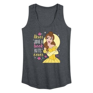 Women's - Disney - Belle Graphic Racerback Tank - 1 of 4