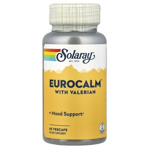 Solaray Eurocalm™ with Valerian, 60 VegCaps - 1 of 4
