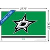 Trends International NHL Dallas Stars - Logo 21 Framed Wall Poster Prints - 3 of 4