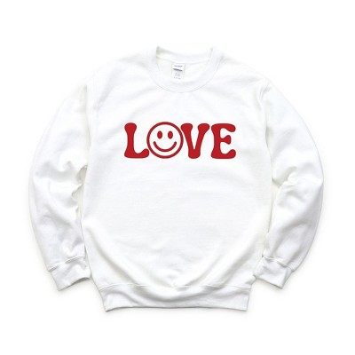 Simply Sage Market Women's Graphic Sweatshirt Love Smile