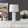 Belford Table Lamp - 18.5 Inch Height - TBL4093 - White - Safavieh - 3 of 4