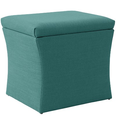 teal ottoman target