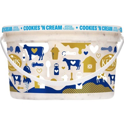 Kemps Cookies & Cream Ice Cream - 128oz
