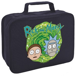 Rick And Morty Rick And Morty Heads Insulated Soft Sided Lunch Box - 1 of 4