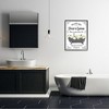 Stupell Industries Fleur a Savon Vintage Parisian Bathroom Floral Tub, 24" x 30" - 2 of 4