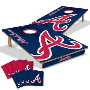 MLB Atlanta Braves 2'x3' Wood Toss Game Set - 1 of 4