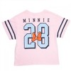 Womens Minnie Mouse 1928 Junior's Hockey T-Shirt - 3 of 4