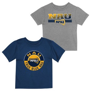 NCAA Northern Arizona Lumberjacks Toddler Boys' 2pk T-Shirt - 1 of 3