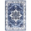 Washable Soft Rug Vintage Distressed Rug Low Pile Thin Rug Non Slip Non Shedding Accent Throw Rug for Dining Room Bedroom - 4 of 4